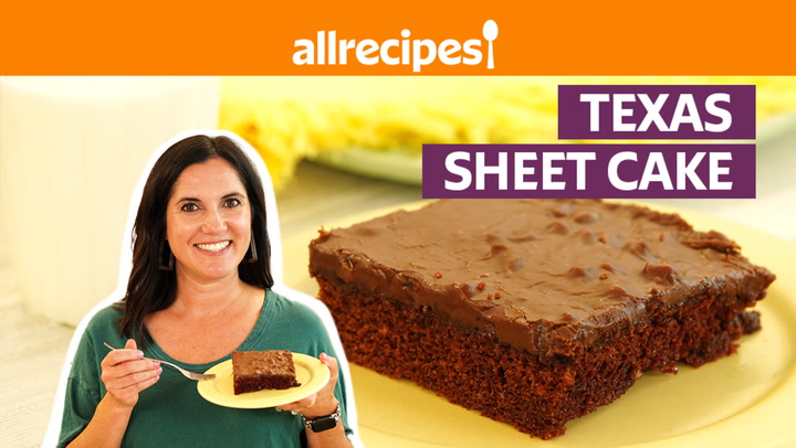 Texas-Sized Vanilla Sheet Cake Recipe