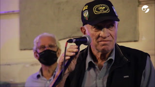 La emoción de Aldo Rico en un homenaje a los Veteranos de la Guerra de Malvinas