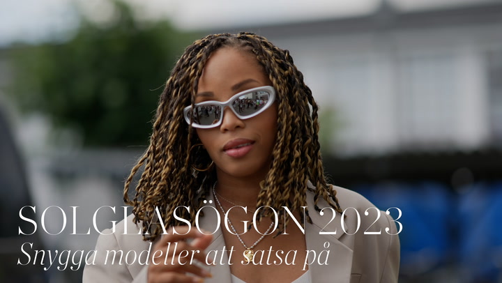 VIDEO: Solglasögon 2023 - 5 modeller att satsa på