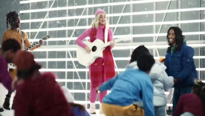 Katy Perry covers iconic Beatles song as she stars in Gap Christmas campaign