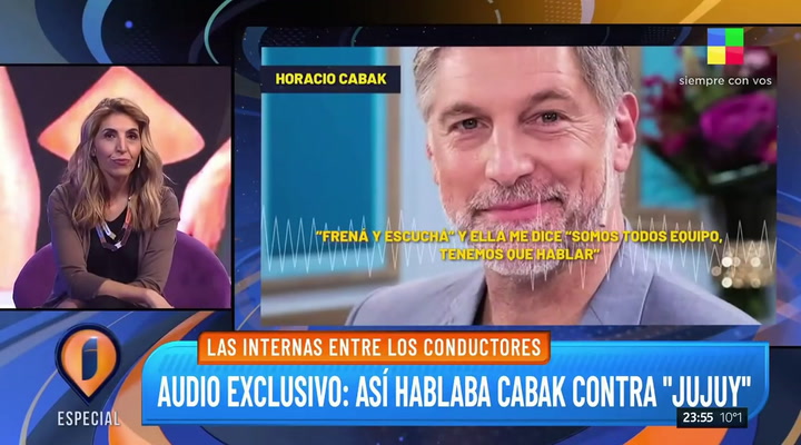 Un audio revela el apodo despectivo que Horacio Cabak le puso a Jujuy Jiménez - Fuente: América
