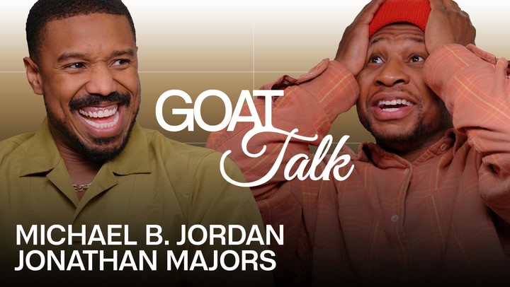 Creed III stars Michael B. Jordan and Jonathan Majors name their GOAT cheat meals, athlete, actor, rapper and —after a record breaking opening weekend—their favorite Creed III scene. This is GOAT Talk, a show where we ask today’s greats to crown their all-time greats.

