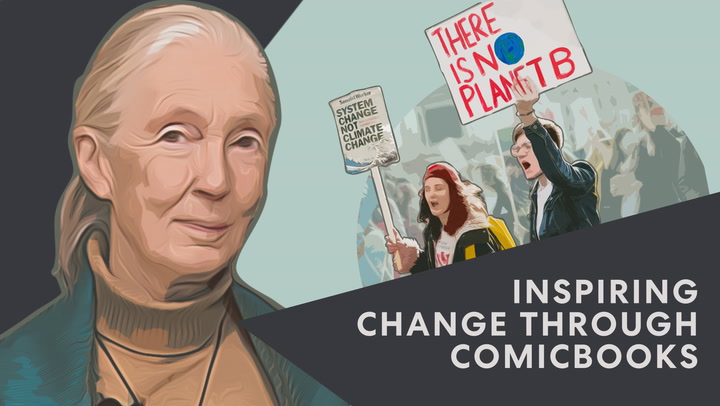 Jane Goodall Thinks Comic Books Will Save the Earth