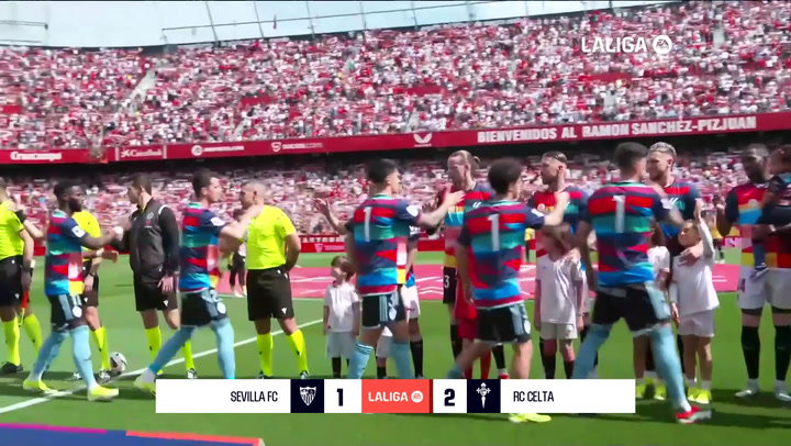 Sevilla 1-2 Celta: resumen y goles | LaLiga EA Sports (J29)