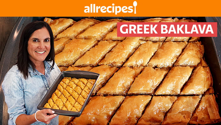 Walnut Baklava - Real Greek Recipes