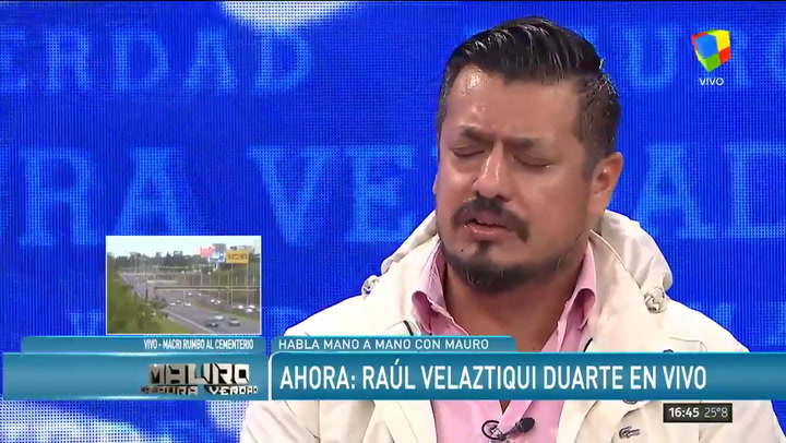 Raúl Velaztiqui se quebró por la muerte de Natacha Jaitt- 'Es muy duro lo que pasa' - Fuente: Améric