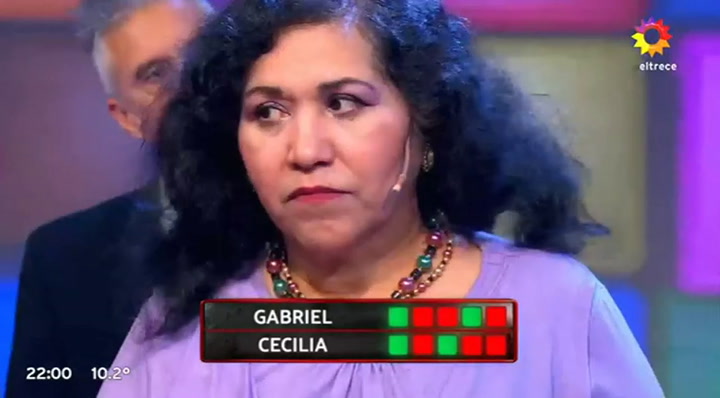 Cecilia se convirtió en la primera ganadora del millón de pesos