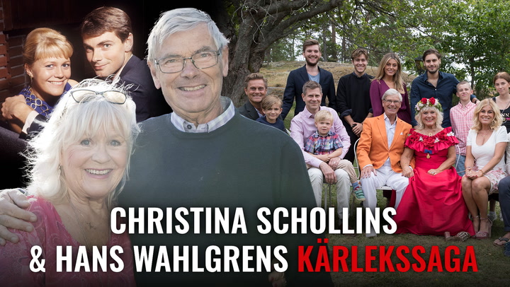 Christina Schollins & Hans Wahlgrens magiska kärlekssaga!