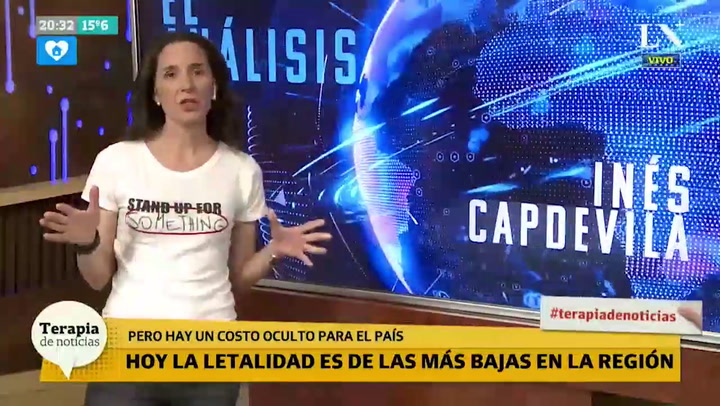 Inés Capdevila: La letalidad argentina entre las más bajas de la región pero con una advertencia