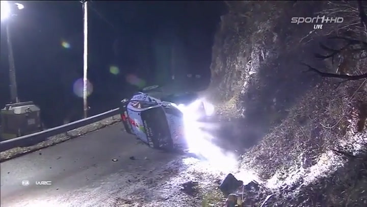 Un espectador está muy grave tras un accidente en el rally de Montecarlo