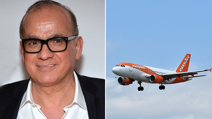 Dragons Den star Touker Suleyman rants at easyJet staff over flight 'delayed by four days'
