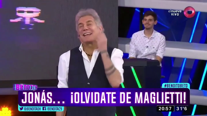 El divertido clip para Jonás Gutiérrez y la respuesta de Maglietti - Fuente: El Nueve