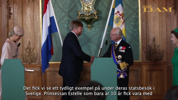 Starka kopplingen mellan svenska och nederländska kungahuset