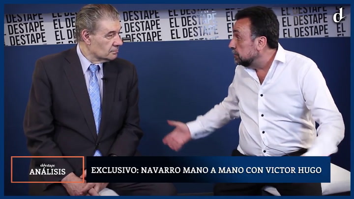Víctor Hugo Morales habla con Roberto Navarro sobre su despido de C5N