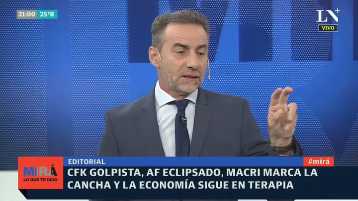 CFK golpista, Fernández eclipsado, Macri marca la cancha y la economía sigue en terapia - Editorial
