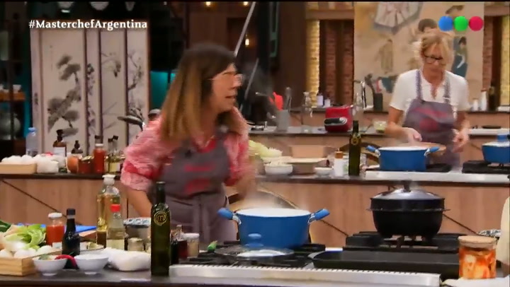 MasterChef Celebrity: María O'Donnell complicada para terminar su plato - Fuente: Telefe