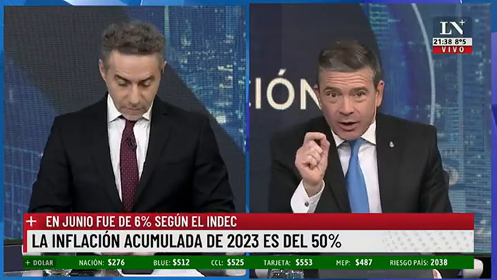 Domingo Cavallo analizó la cifra de inflación