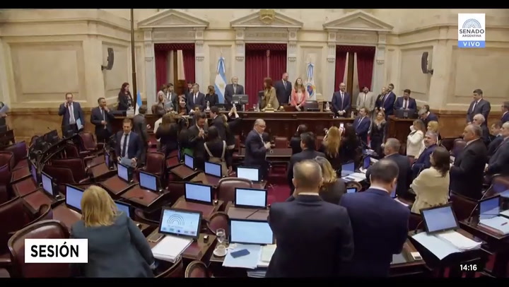 La chicana de Cristina Kirchner a senadores de JxC tras obtener quórum para sesionar