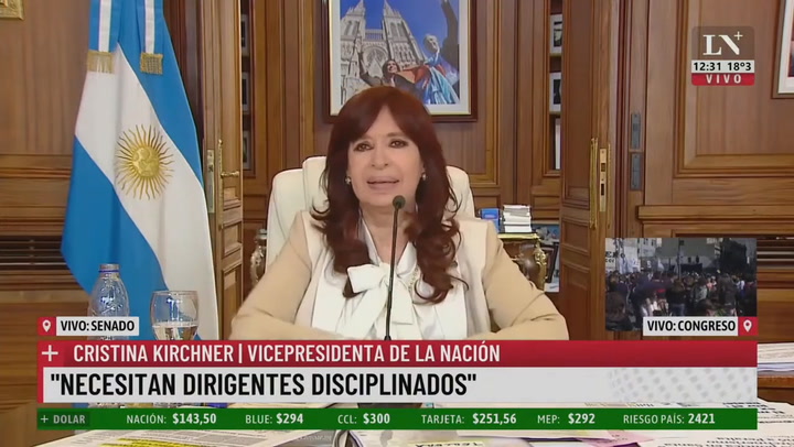 CFK: “Esto no es un juicio a Cristina Kirchner, es un juicio al peronismo”