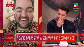 Darío Barassi va a ser padre por segunda vez