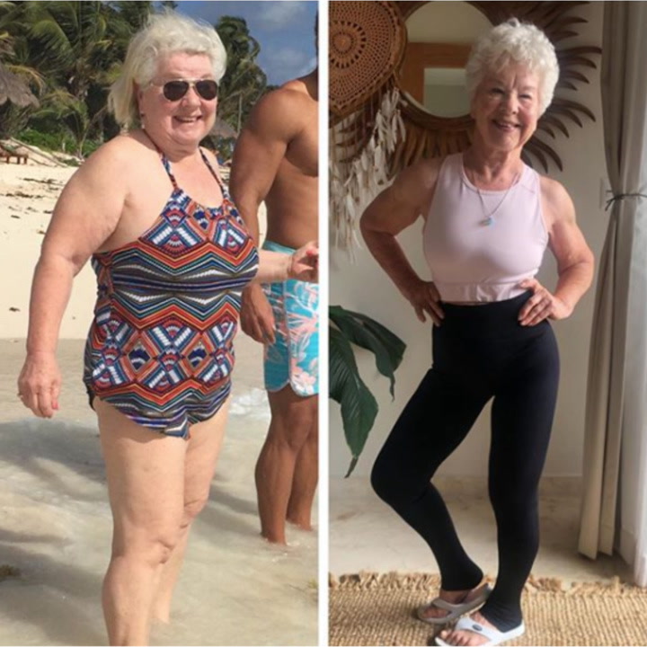 70-YEAR-OLD WOMAN TEACHES CALISTHENICS FITNESS TO 30-YEAR-OLD