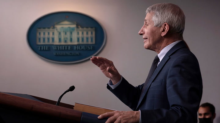 Watch live as Dr Fauci and White House Covid-19 Response Team conduct virtual briefing