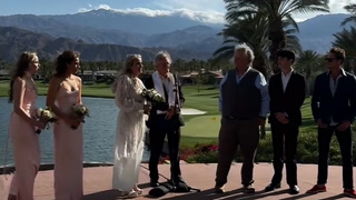 Michael Douglas officiates brother’s luxury Palm Springs wedding