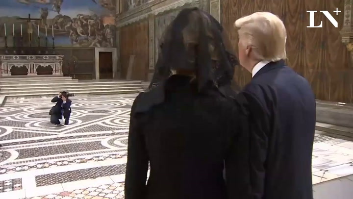 Trump visita la Capilla Sixtina