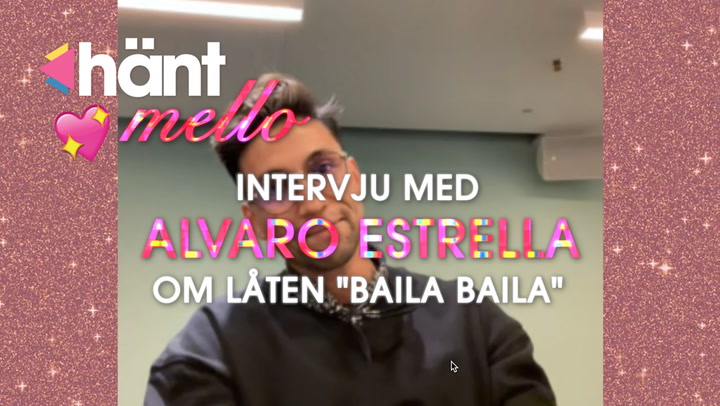 TV: Alvaro Estrella om låten "Baila Baila"