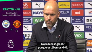 Ten Hag explica la ausencia de Ronaldo ante el City