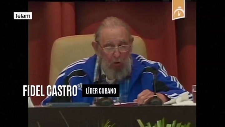 Estas eran las palabras de Fidel Castro