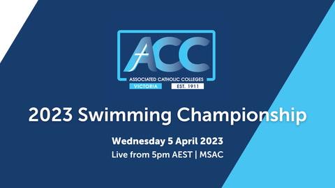 5 April - ACC 2023 Swimming Championships
