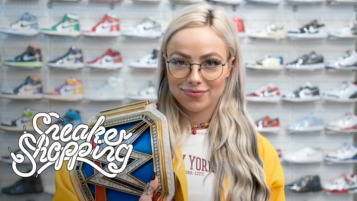 WWE Smackdown Women's Champion Liv Morgan goes Sneaker Shopping with Complex's Joe La Puma at Stadium Goods in New York City and talks about her favorite Air Jordans, John Cena's sneakers, and the custom sneakers she wears in the ring.