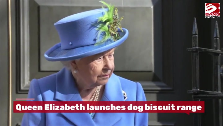 Queen Elizabeth has launched dog biscuit range