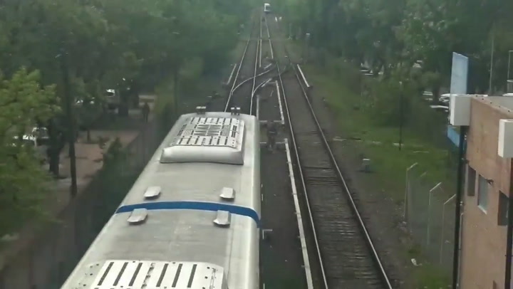 Descarriló un tren cerca de la estación Tigre del Mitre - Fuente: Twitter