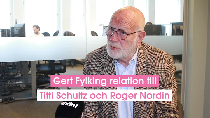 Gert Fylking relation till tidigare kollegorna Titti Schultz och Roger Nordin