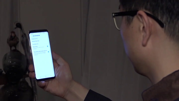 La autenticación biométrica del Galaxy S8 para la seguridad de tus datos