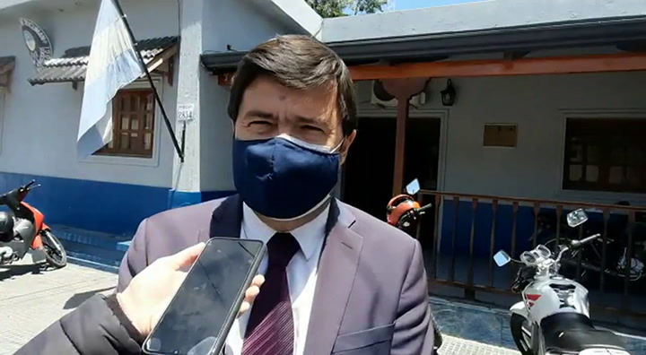 El ministro de seguridad de Tucumán, Eugenio Agüero Gamboa, confirma la detención de un policía por
