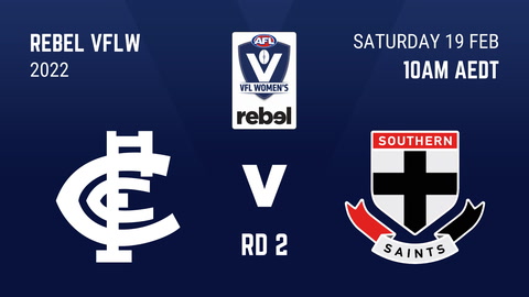 19 February - Round 2 - Carlton v Southern Saints