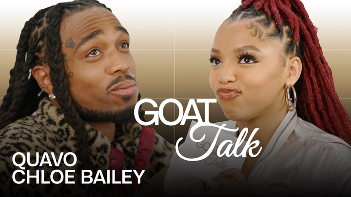 Quavo and Chloe Bailey declare their GOAT album, Beyoncé song, best party they've ever been to and —after co-starring together in their recently released film—their favorite scene from “Praise This”.  This is GOAT Talk, a show where we ask today’s greats to crown their all-time greats.