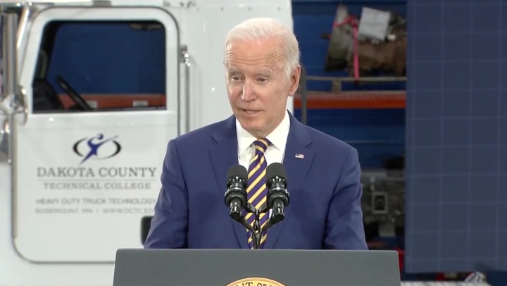Joe Biden says his ‘heart goes out’ to families affected by Michigan school shooting