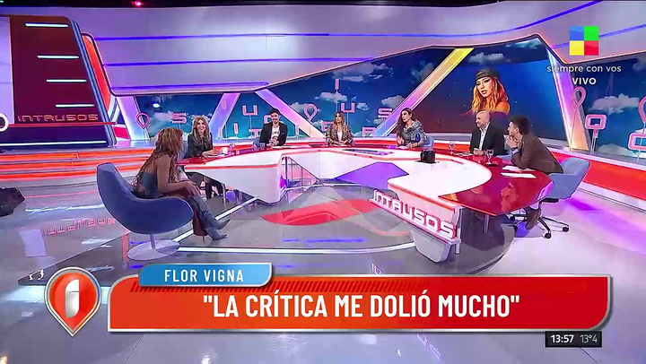 Flor Vigna habla sobre la supuesta crisis con Luciano Castro
