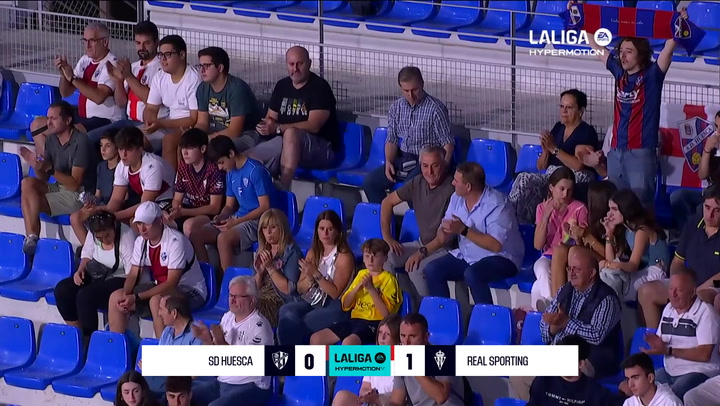 Huesca 0-1 Sporting: resumen y gol | LaLiga Hypermotion (J8)