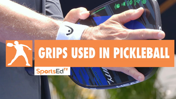 Grips used in Pickleball