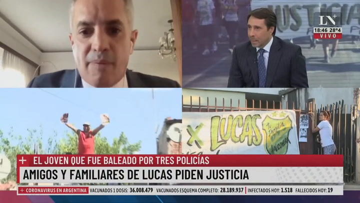 La palabra de Alfredo Oliván, abogado de los policías acusados por la muerte de Lucas González