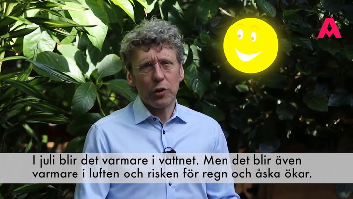 Pererik Åberg pratar semesterväder