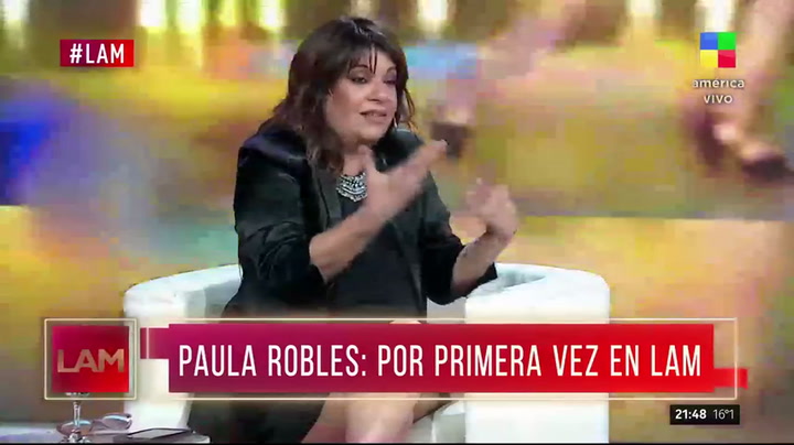 La pregunta de Lourdes Sánchez que incomodó a Paula Robles en LAM (América)