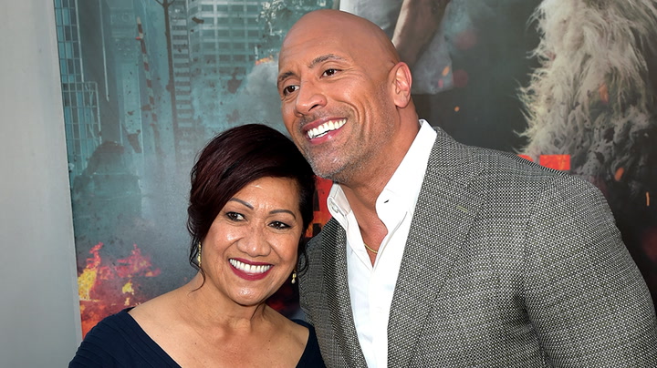 Dwayne Johnson shares photo of mother's damaged car after serious accident