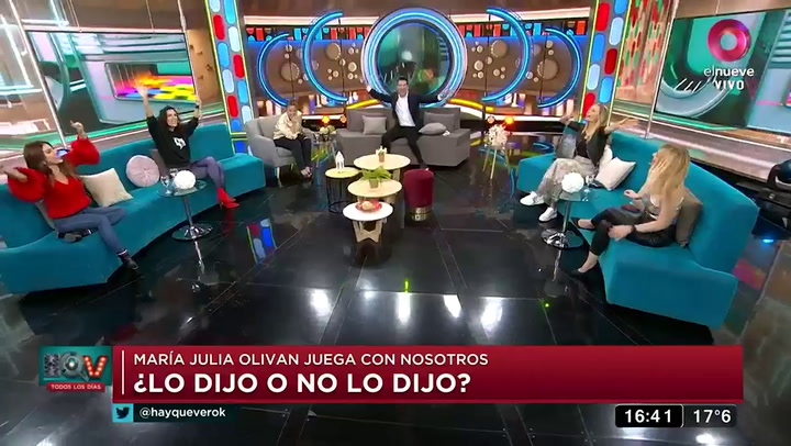 María Julia Oliván recordó el día que Cristian Castro intentó conquistarla - Fuente: elnueve