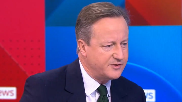 Lord Cameron: Red Sea military action 'completely separate' from Israel-Hamas war